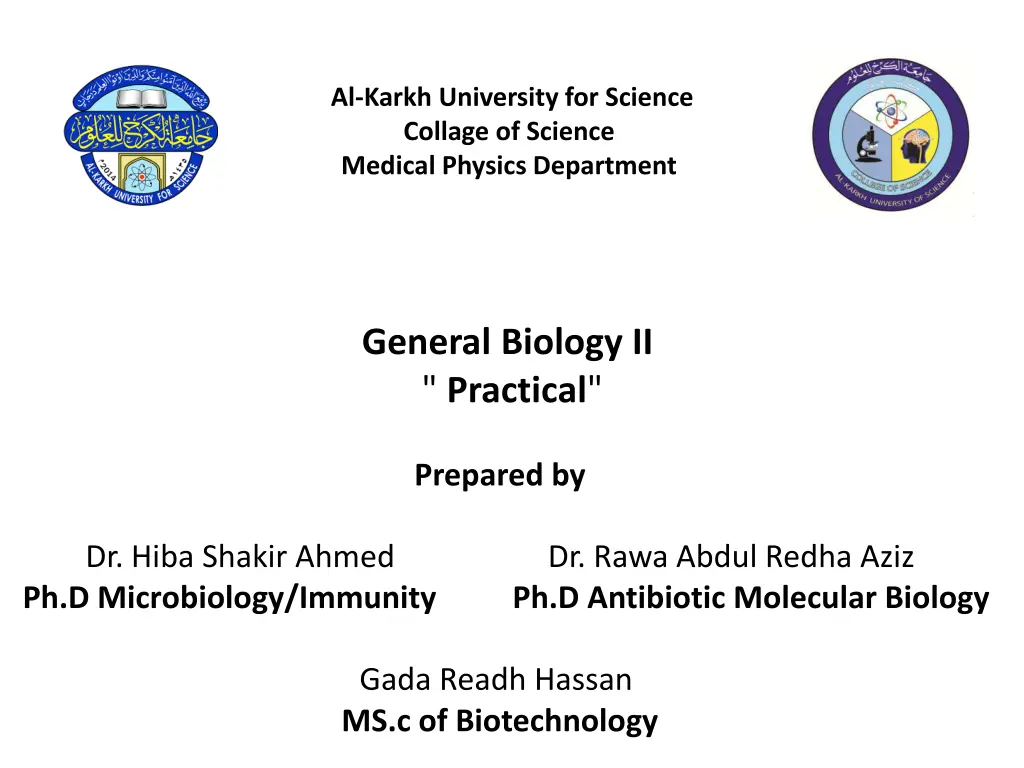 al karkh university for science collage n.w