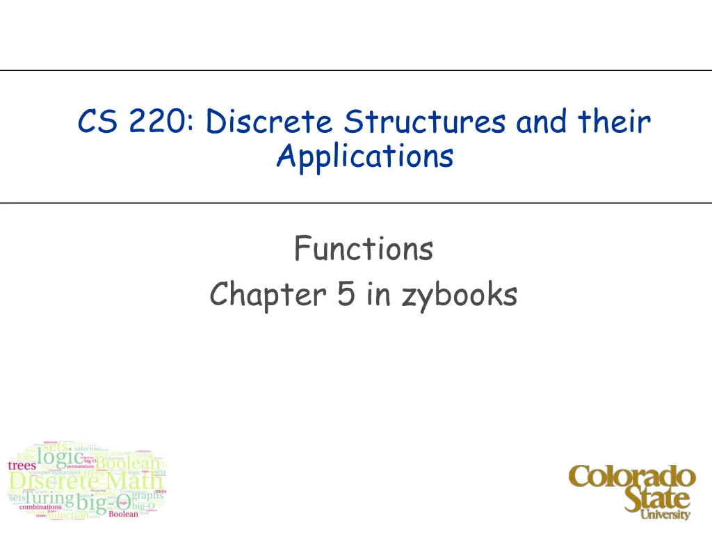 cs 220 discrete structures and their applications n.w