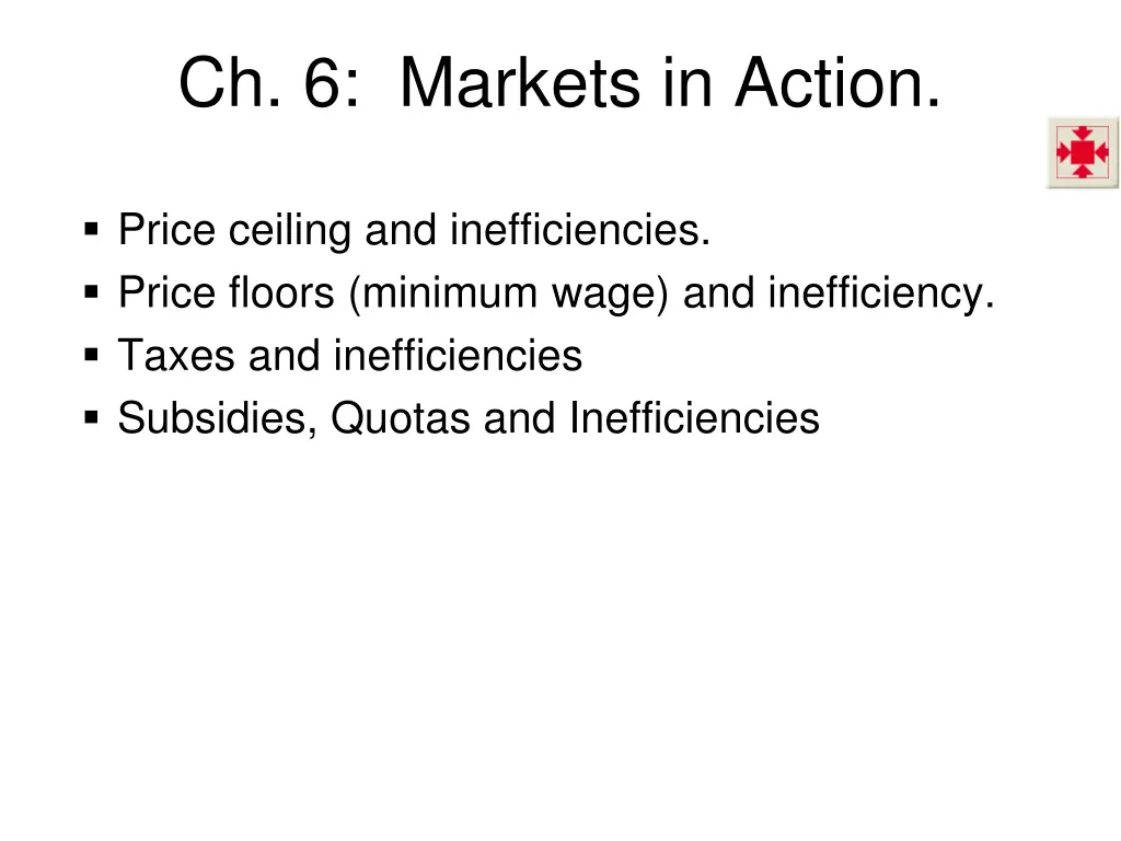 ch 6 markets in action n.w
