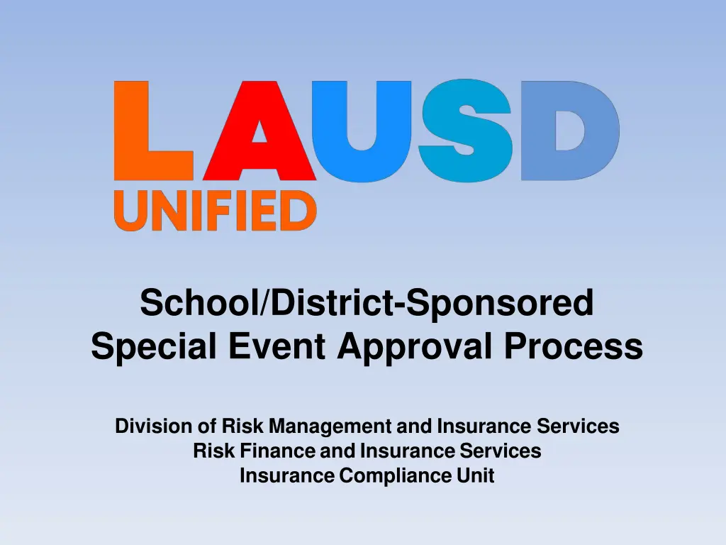 school district sponsored special event approval n.w