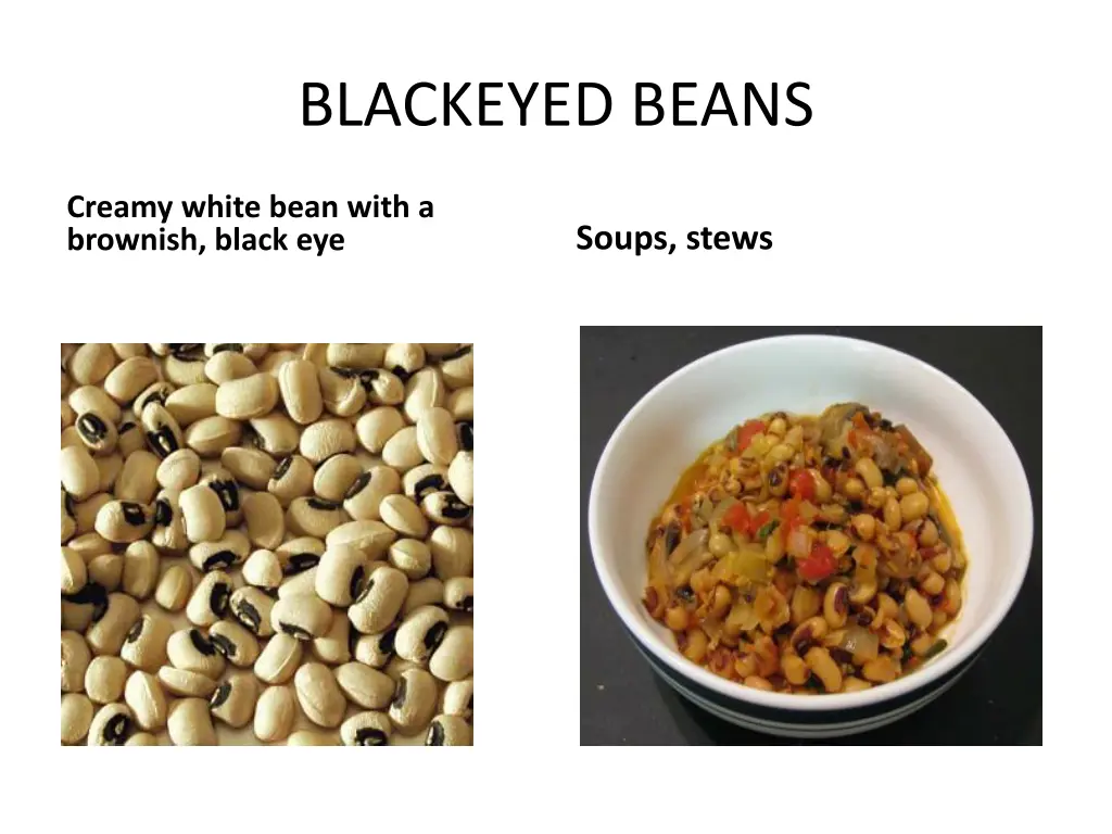 blackeyed beans n.w