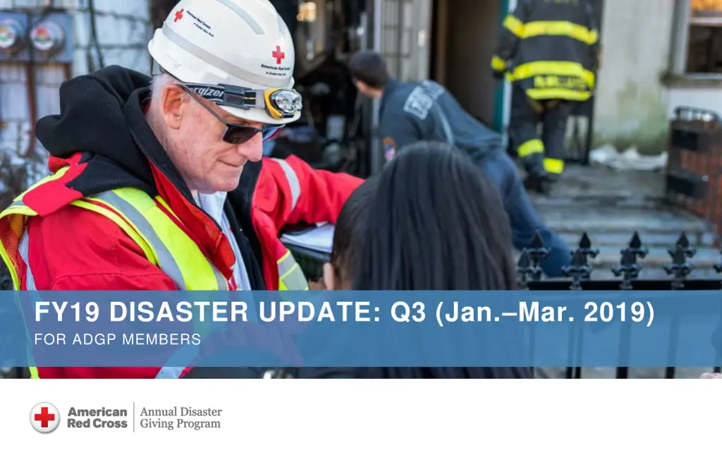fy19 disaster update q3 jan mar 2019 for adgp n.w
