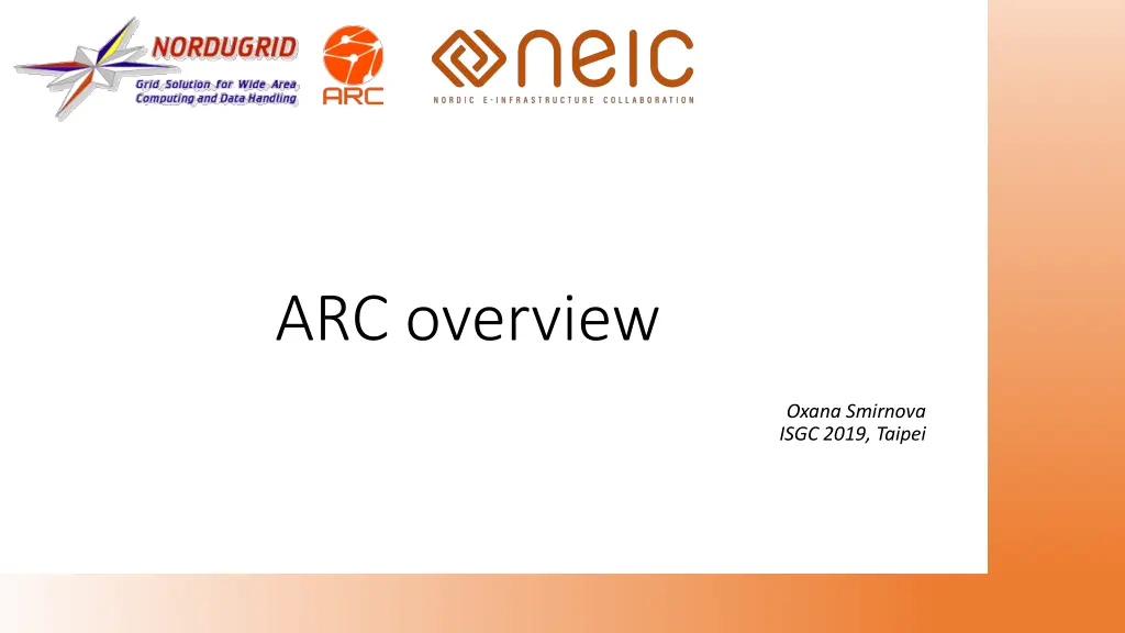 arc overview n.w