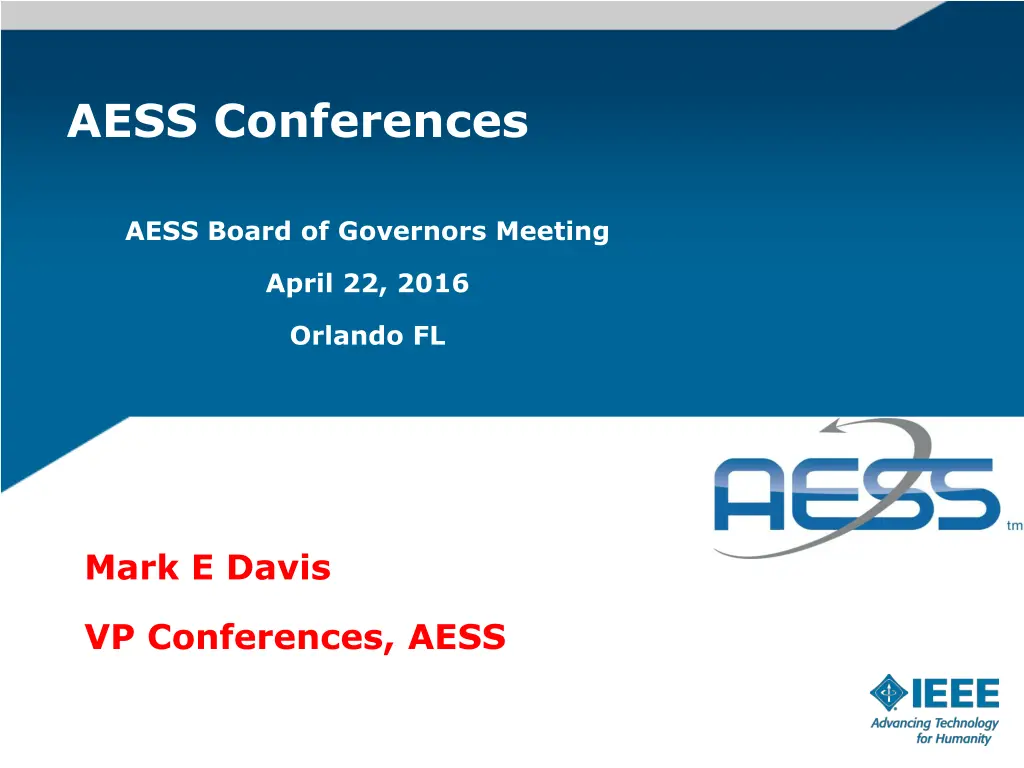 aess conferences n.w