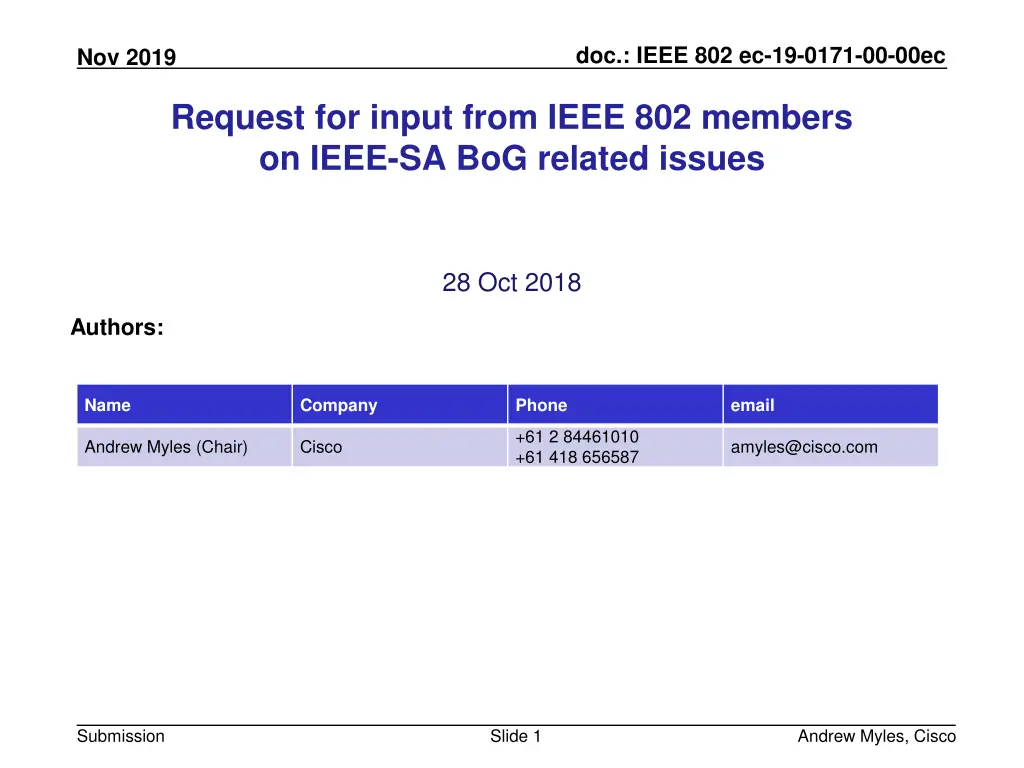 doc ieee 802 ec 19 0171 00 00ec n.w