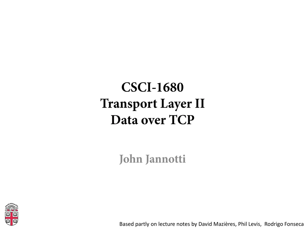 based partly on lecture notes by david mazi n.w