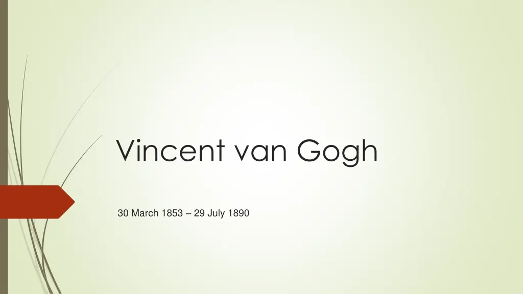 vincent van gogh n.w