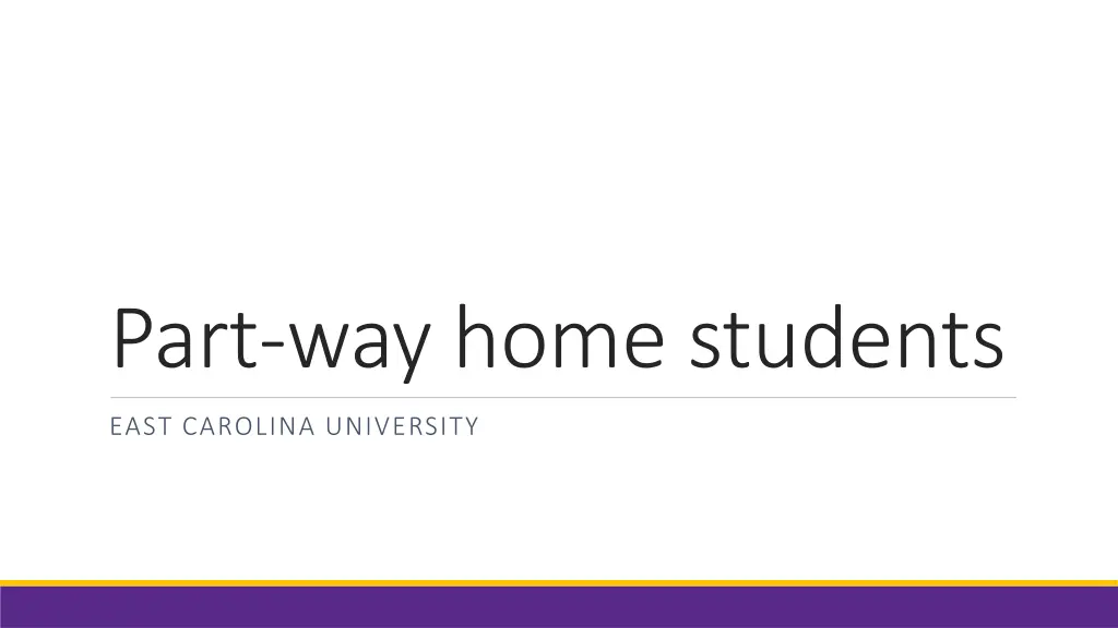part way home students n.w
