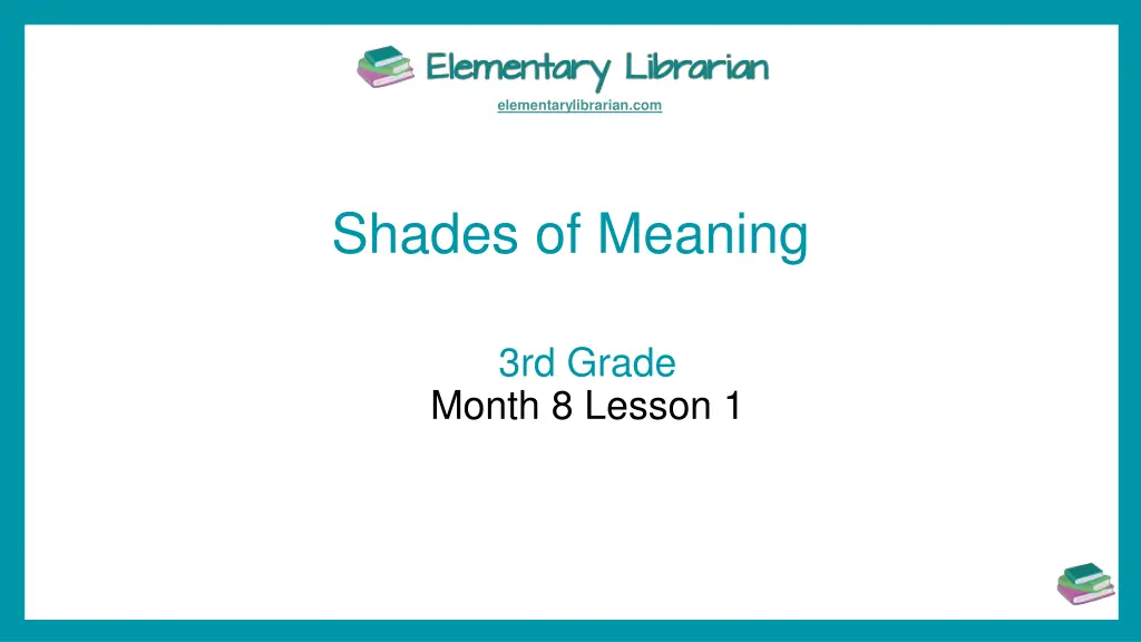 elementarylibrarian com n.w