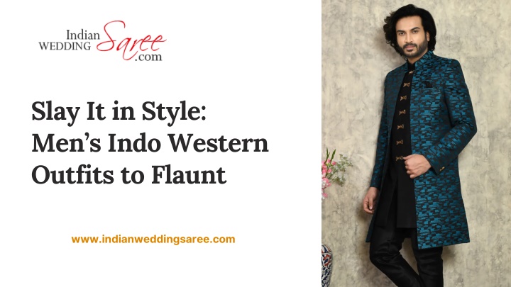 slay it in style men s indo western outfits n.w