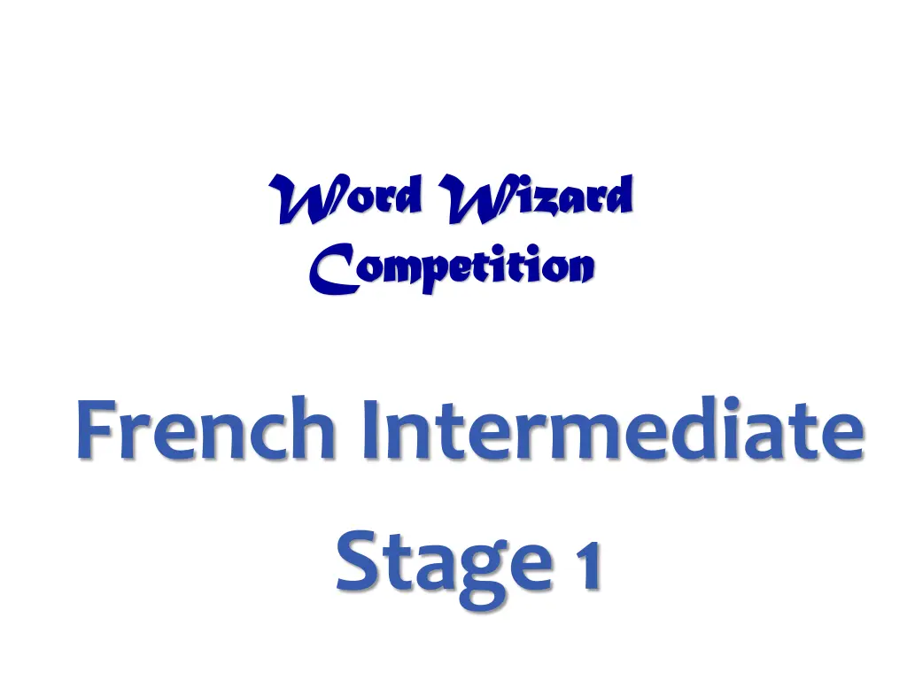 word wizard word wizard competition competition n.w