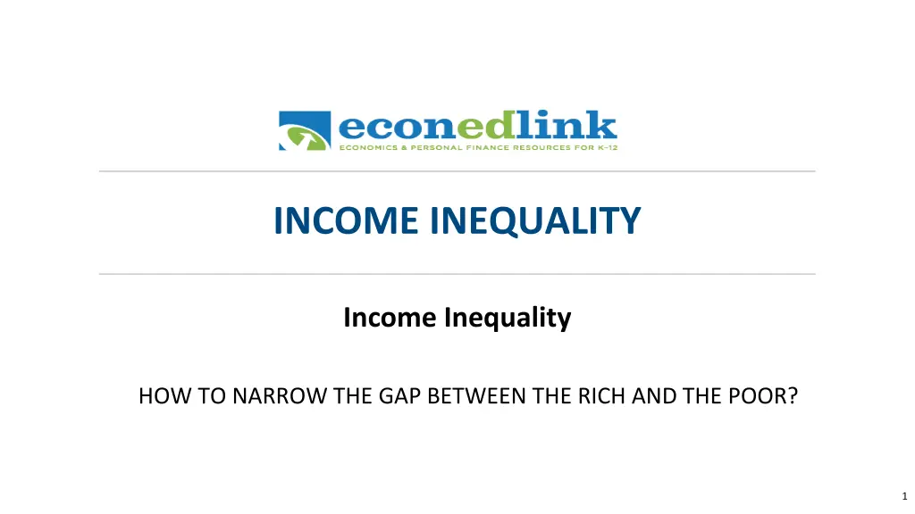 income inequality n.w