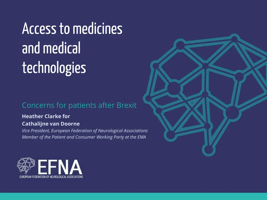 access to medicines and medical technologies n.w