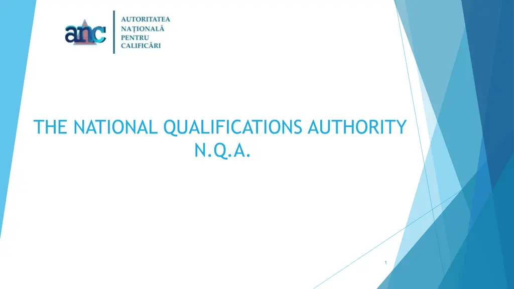 the national qualifications authority n q a n.w
