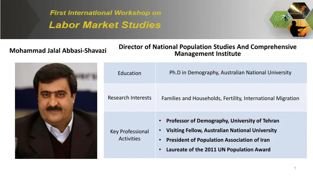 director of national population studies n.w