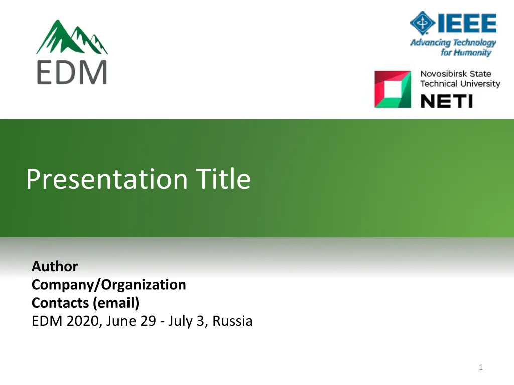 presentation title n.w