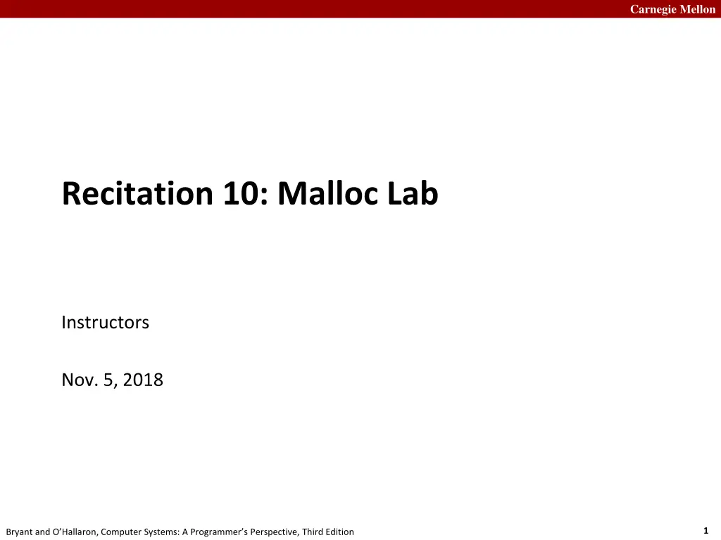 carnegie mellon n.w