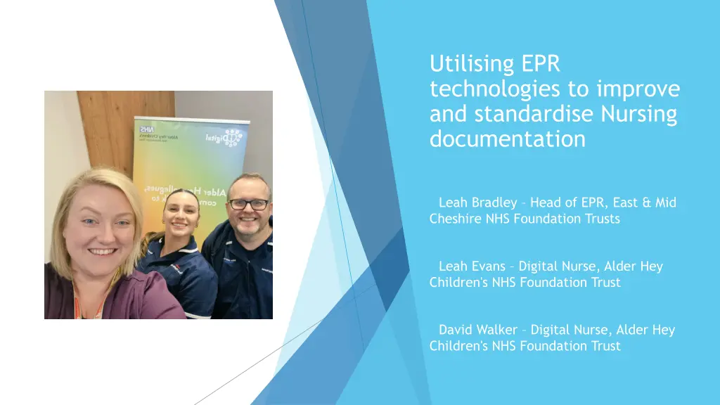 utilising epr technologies to improve n.w
