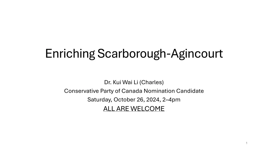 enriching scarborough agincourt n.w