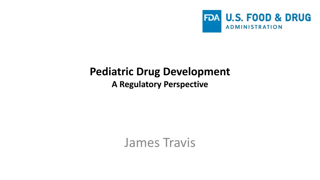 pediatric drug development a regulatory n.w