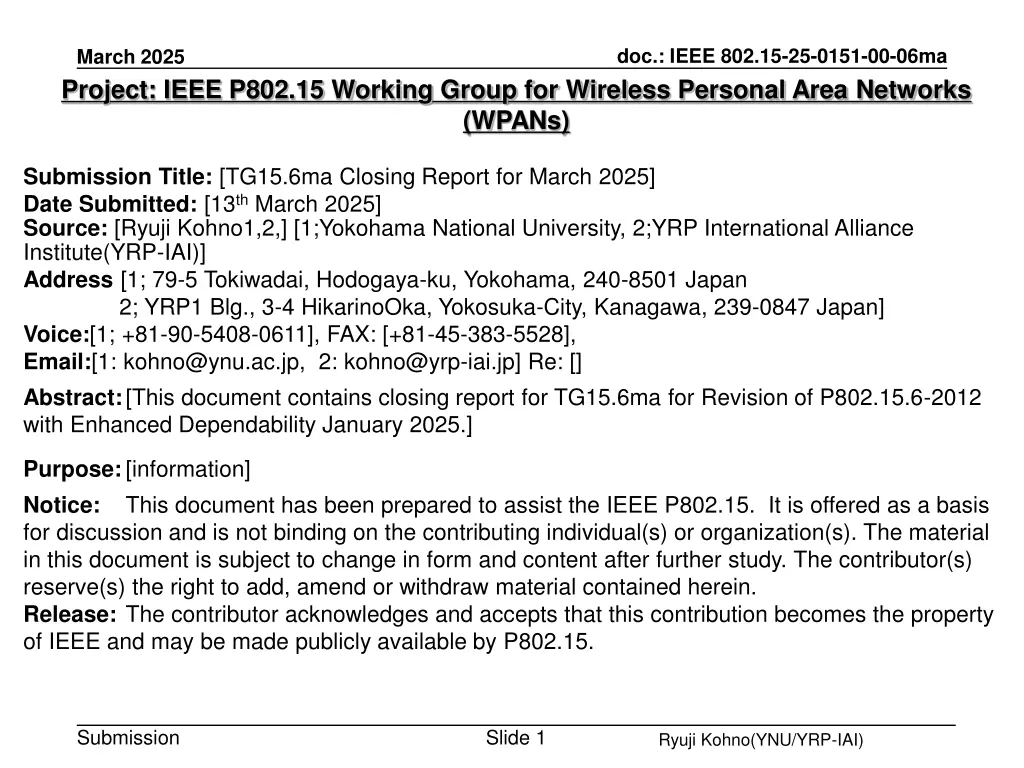doc ieee 802 15 25 0151 00 06ma n.w