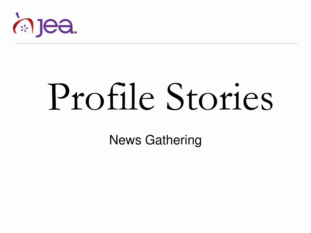 profile stories n.w