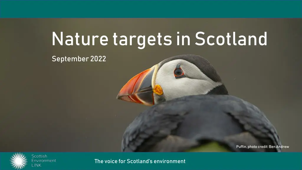 nature targets in scotland n.w