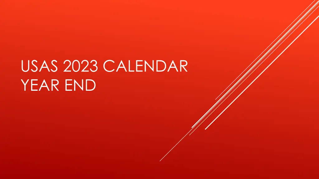 usas 2023 calendar year end n.w