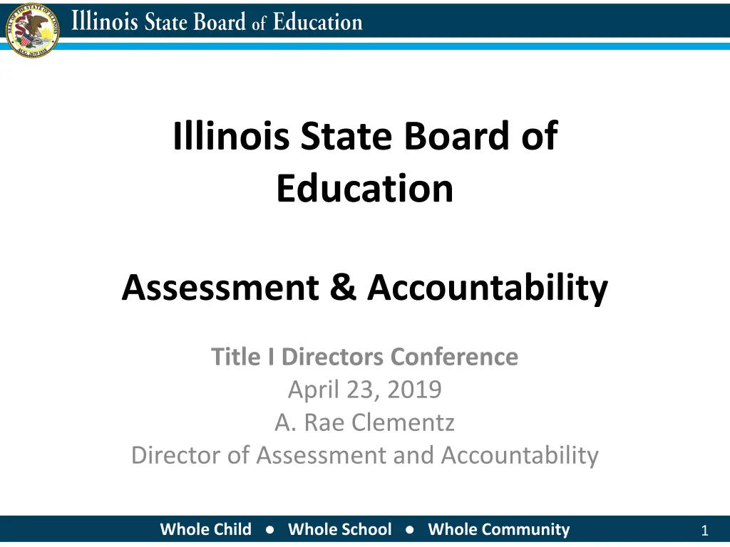 illinois state board of education n.w