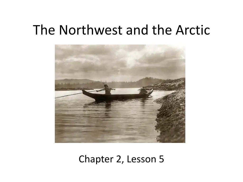 the northwest and the arctic n.w