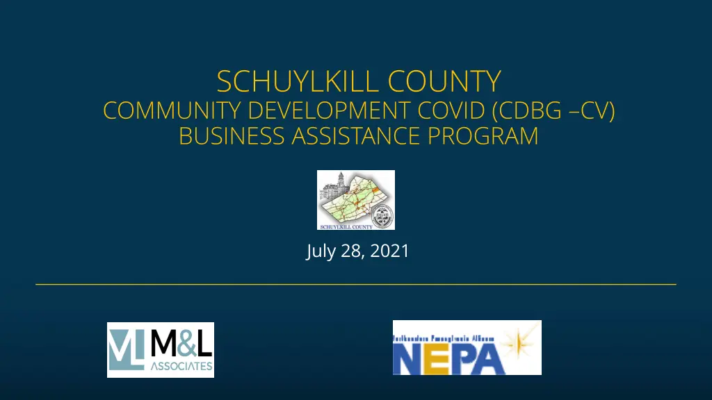 schuylkill county community development covid n.w