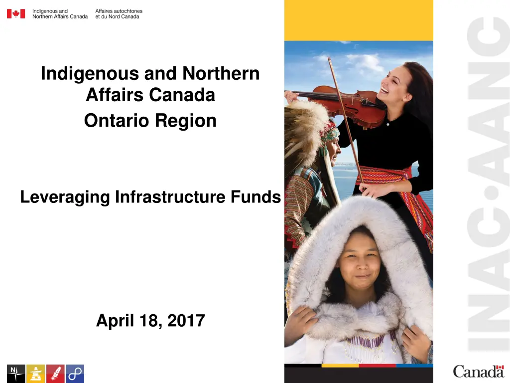 indigenous and northern affairs canada ontario n.w