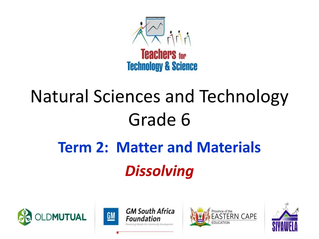 natural sciences and technology grade 6 n.w