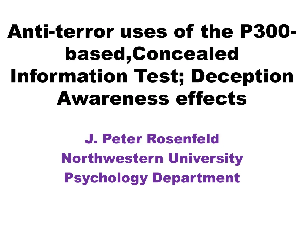 anti terror uses of the p300 based concealed n.w