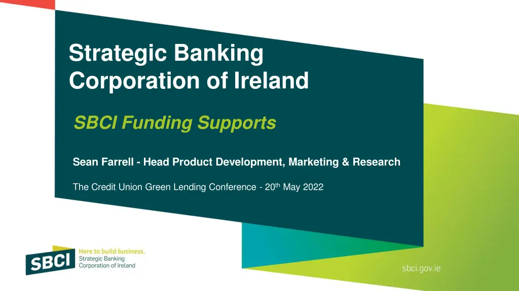 strategic banking corporation of ireland n.w