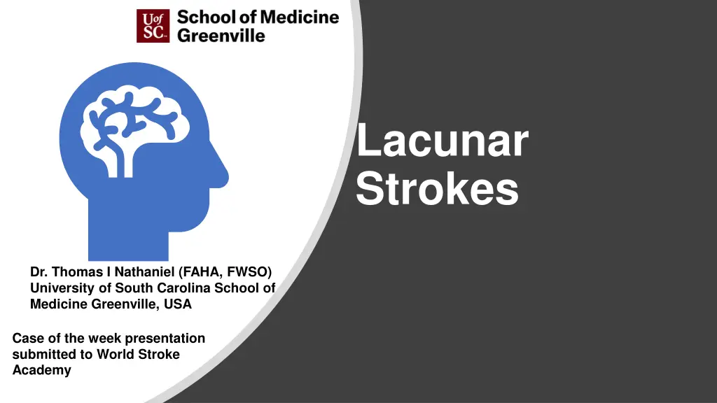 lacunar strokes n.w