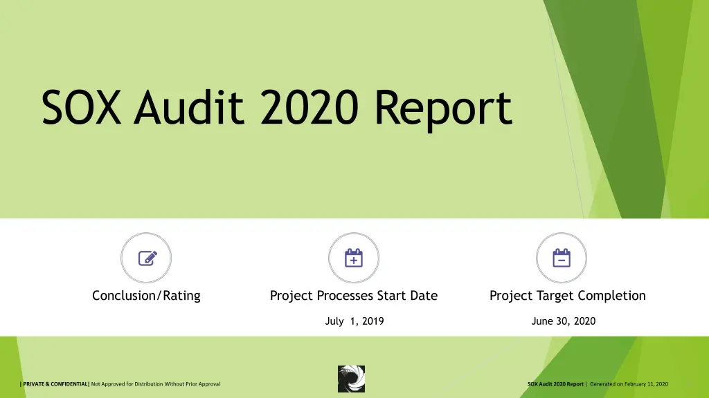 sox audit 2020 report n.w