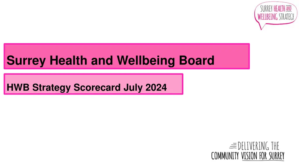 surrey health and wellbeing board n.w