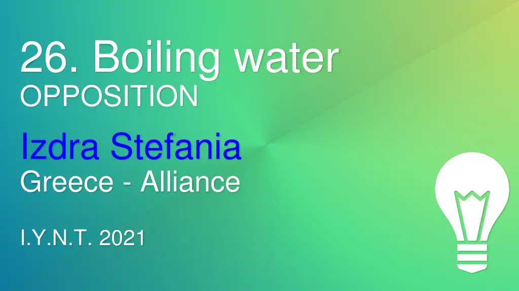 26 boiling water opposition izdra stefania greece n.w