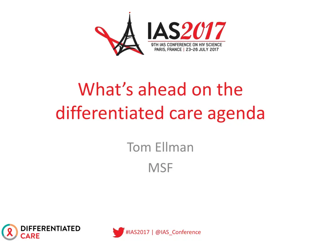 what s ahead on the differentiated care agenda n.w