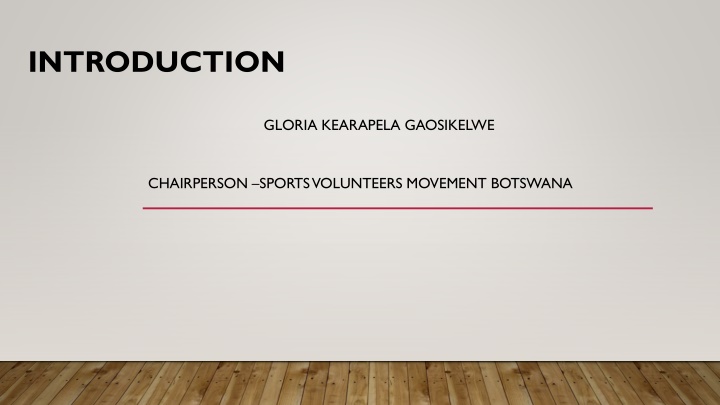 Sports Volunteers Movement in Botswana: Challenges and Strategies