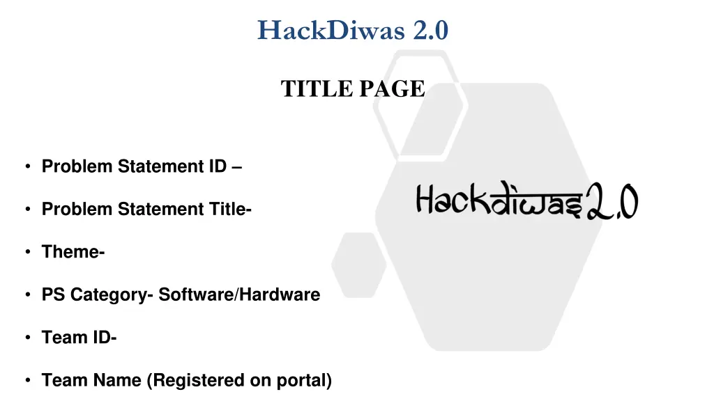 hackdiwas 2 0 n.w