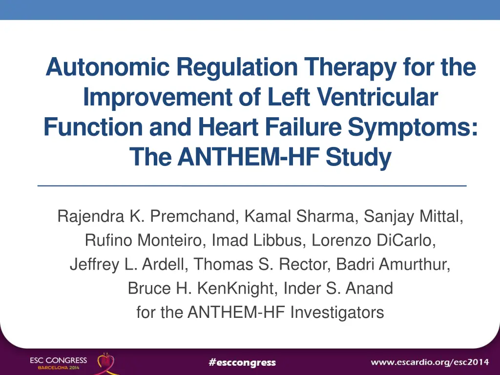 autonomic regulation therapy for the improvement n.w
