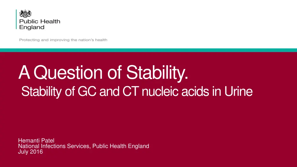 a question of stability stability n.w