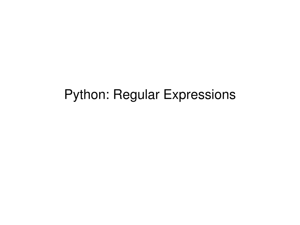 python regular expressions n.w