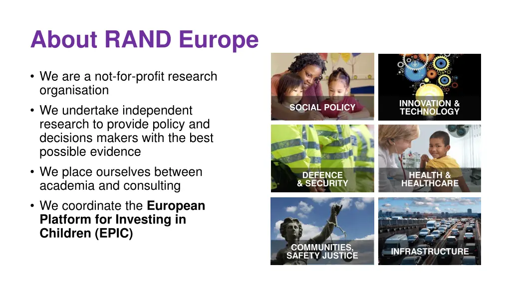 about rand europe n.w