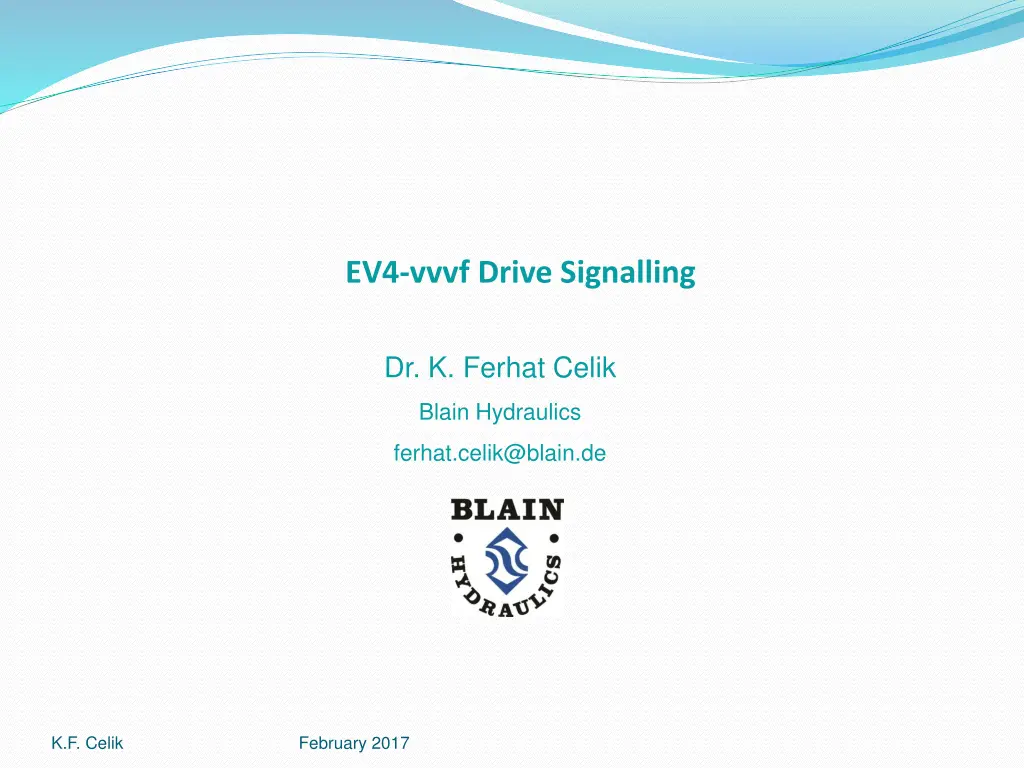 ev4 vvvf drive signalling n.w
