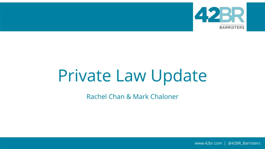private law update n.w