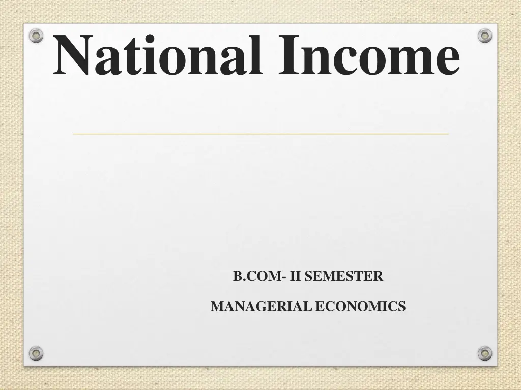 national income n.w