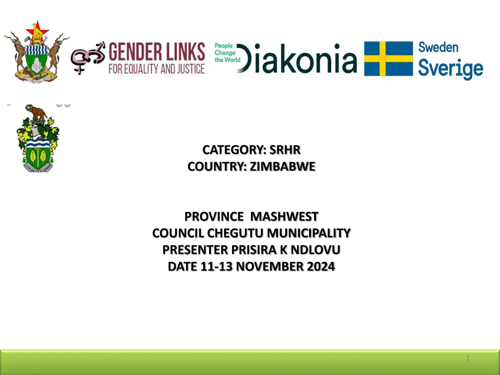 category srhr country zimbabwe n.w